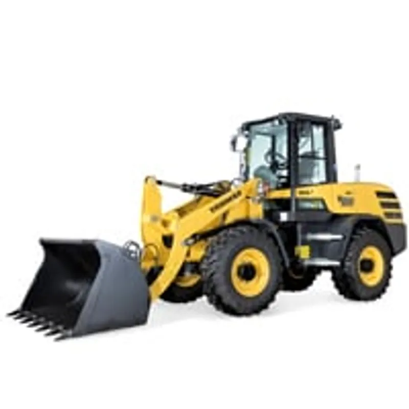 Yellow Yanmar Wheel Loader V100