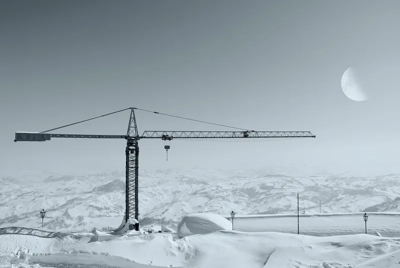 Cranes in Winter: How to Winterize Your Crane on the Job Site