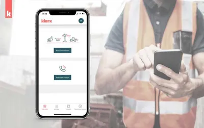 klarx launches its own app – rent construction equipment even easier